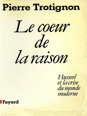 cover image of Le Coeur de la raison